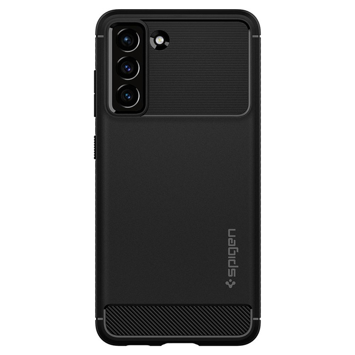 Case Spigen Galaxy S21 Fe Rugged Armor MATTE Black Case