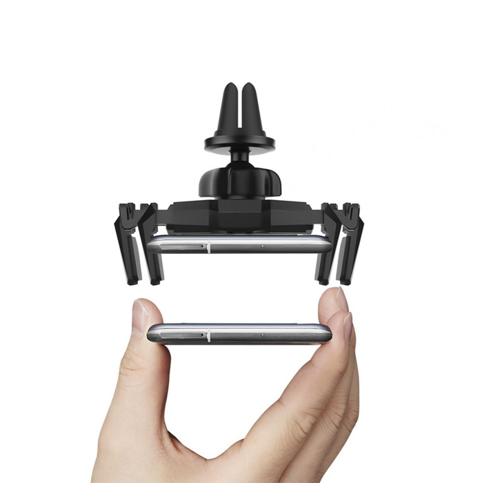 Uchwyt Do Kratki SPIGEN Click.r Vent Car Mount Black