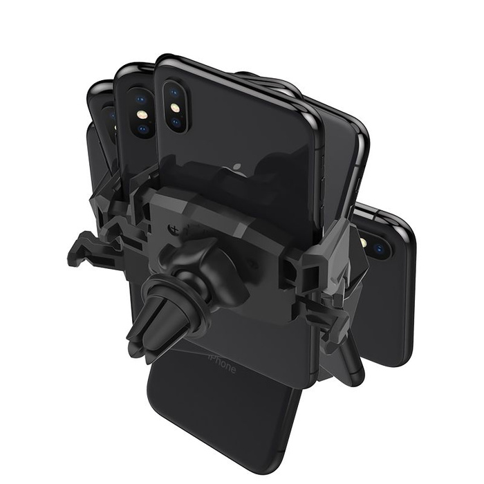 Uchwyt Do Kratki SPIGEN Click.r Vent Car Mount Black