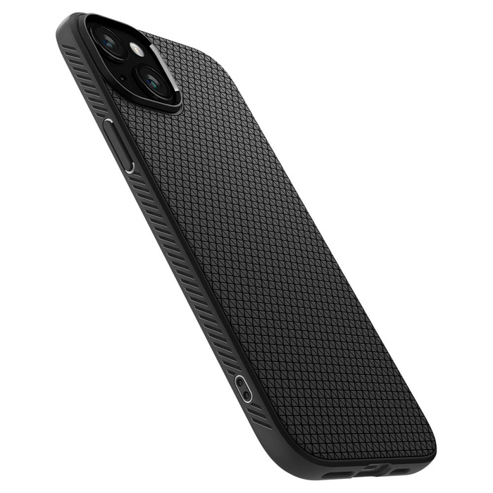 Case iPhone 15 Spigen Liquid Air MATTE Black Case