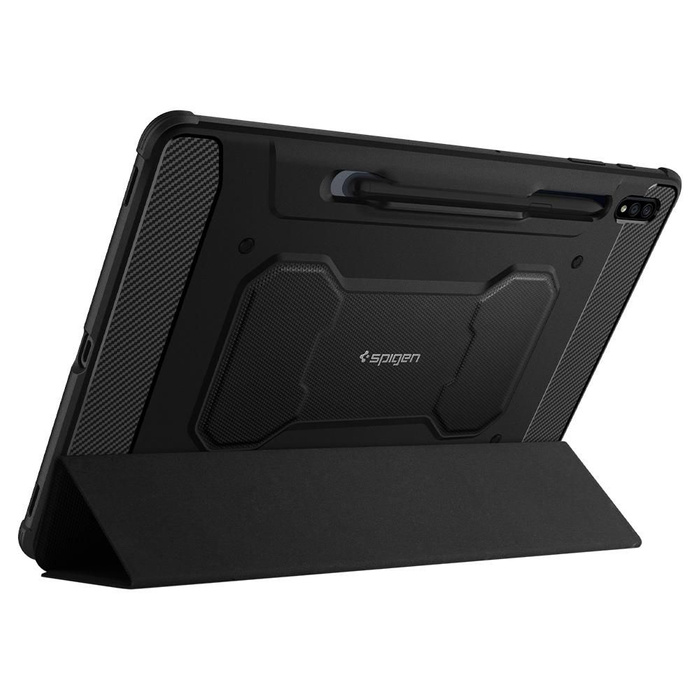 Case Spigen Rugged Armor "Pro" Galaxy Tab S7+ Plus 12.4 T970/T976 Black Black Case