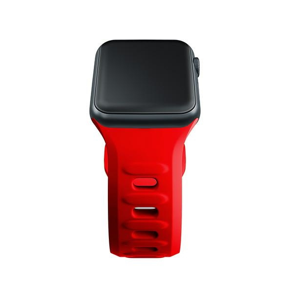 3MK Silicone Watch Strap czerwony/red dla Apple Watch 38/40/41mm