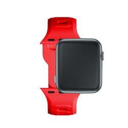 3MK Silicone Watch Strap czerwony/red dla Apple Watch 38/40/41mm