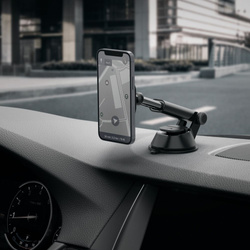 Spigen ITS35 Magnetyczny Uchwyt Magsafe Na Deskę Dashboard Car Mount Black