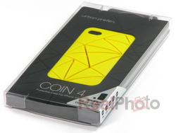 Case iPhone 4 4S URBAN PREFER Coin 4 Yellow