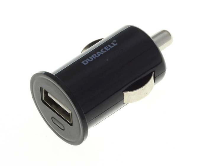 Ładowarka Samochodowa USB DURACELL 2x2.4A Uniwersalna Apple Samsung Nokia Sony 