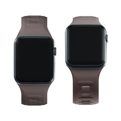 3MK Silicone Watch Strap brązowy/taupe dla Apple Watch 38/40/41mm