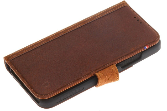 Case Decoded iPhone X XS Wallet Case Brown Cinamon