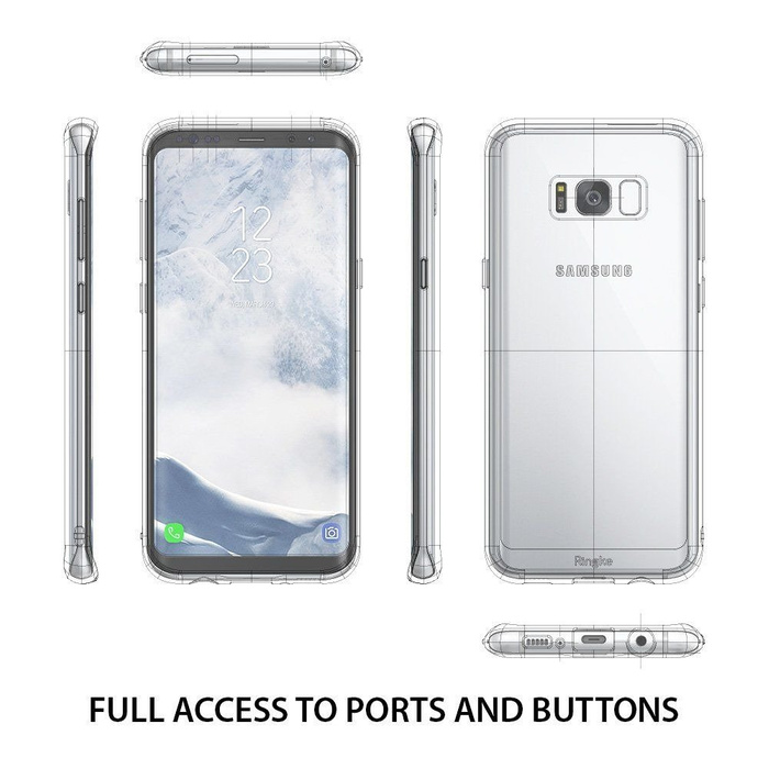 Etui RINGKE Samsung Galaxy S8 Plus Fusion Clear View Case