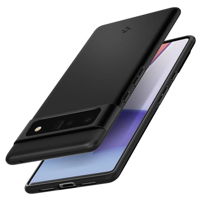 Etui SPIGEN Thin Fit Google Pixel 6 Pro ETUI Black Case