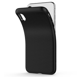 Etui SPIGEN Apple Iphone X / Xs Liquid Air Black Czarne Case 