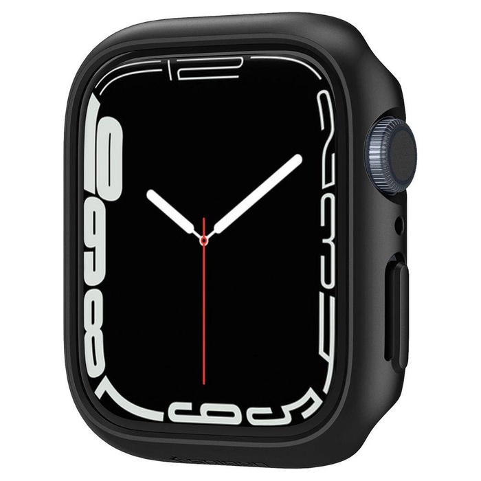 Etui SPIGEN Thin Fit Apple Watch 7 8 9 41mm Czarne