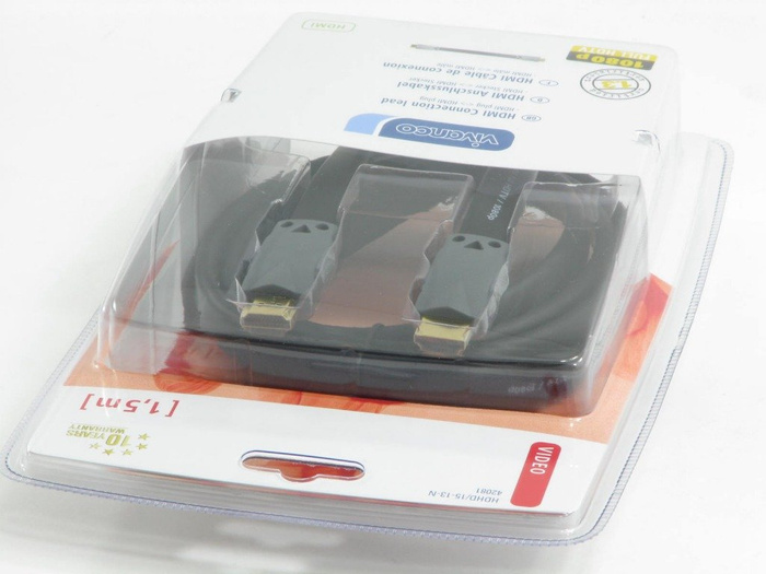 Kabel VIVANCO HDMI - HDMI 1,5m płaski NR.1 Komputer Świat