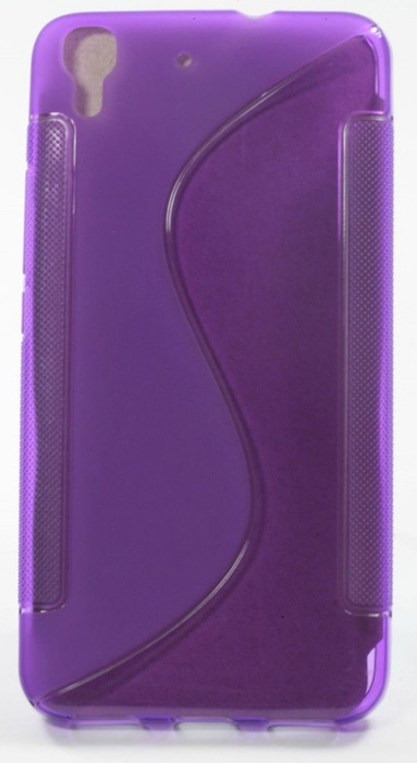 Cover S-Line Huawei Ascend Y6 Purple Silicone Case