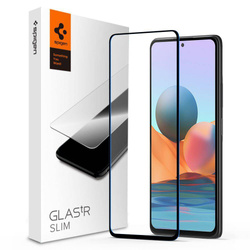 Glass Tempered SPIGEN Xiaomi Redmi Note 10 Pro Glass Fc Black