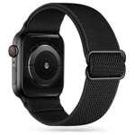 STRAP TECH-PROTECT MELLOW APPLE WATCH 4 / 5 / 6 / 7 / SE (42 / 44 / 45 MM) BLACK