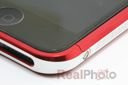 Etui LJY SWORD 5+ iPhone 5 5S SE Aluminium Bumper Ramka RED