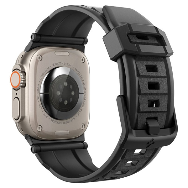 Strap Spigen Rugged Ultra Band Apple Watch 4 / 5 / 6 / 7 / 8 / 9 / Se / Ultra 1 / 2 (42 / 44 / 45 / 49 Mm) MATTE Black