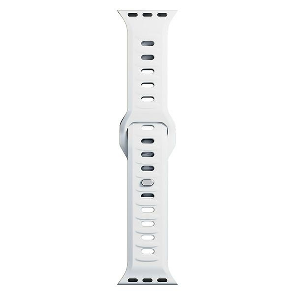 3MK Silicone Watch Strap biały/white dla Apple Watch 38/40/41mm