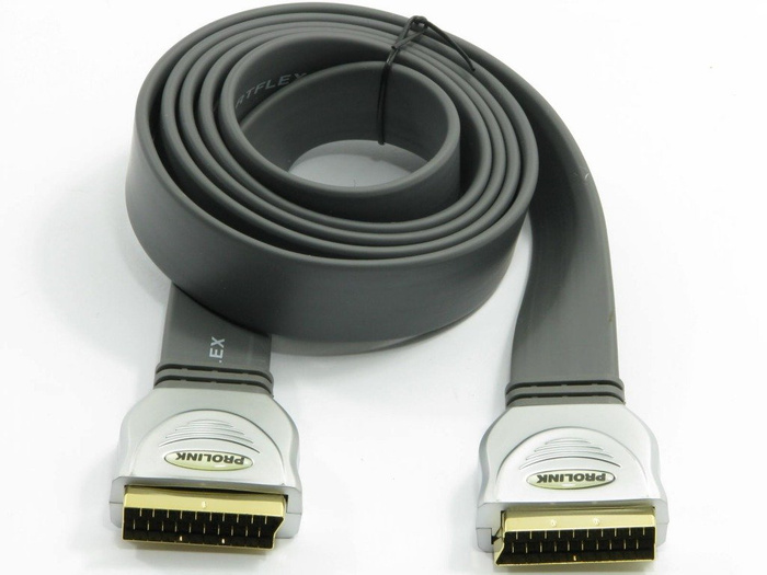 Kabel PROLINK Scart - Scart 1,2m 21PIN Euro - Euro