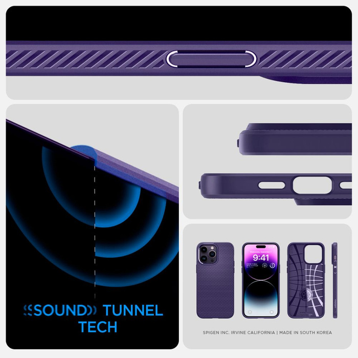 Spigen Liquid Air IPhone 14 PRO MAX DEEP PURPLE