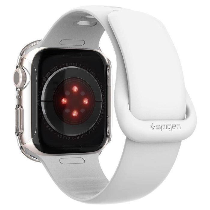 Etui SPIGEN Thin Fit Apple Watch 7 8 9 41mm Przezroczyste