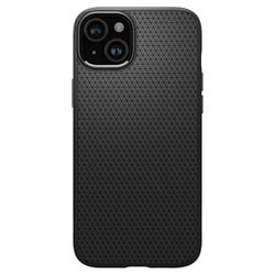 Etui iPhone 15 Spigen Liquid Air Matte Black Case