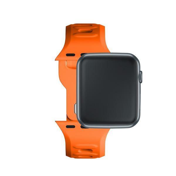 3MK Silicone Watch Strap pomarańczowy/ orange dla Apple Watch 38/40/41mm