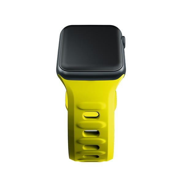 3MK Silicone Watch Strap żółty/yellow dla Apple Watch 38/40/41mm