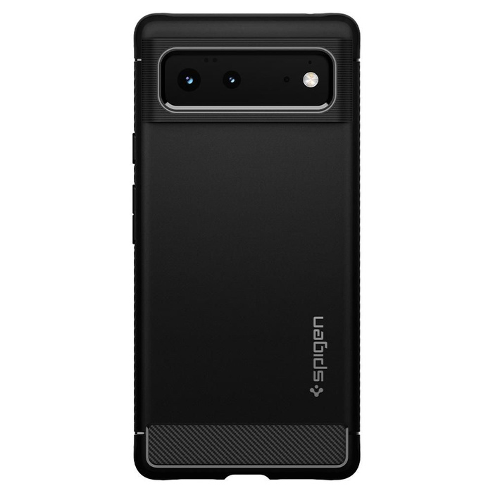 SPIGEN Rugged Armor Google Pixel 6 ETUI Matte Czarny Case