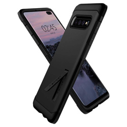 Case Spigen Samsung Galaxy S10+ Plus Tough Armor Black Case