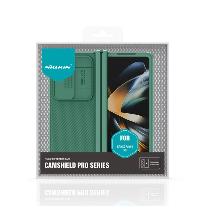 Nillkin CamShield Pro Case (simple) etui Samsung Galaxy Z Fold 4 pokrowiec z osłoną na aparat niebieskie