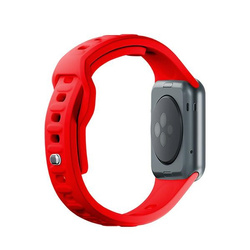 3MK Silicone Watch Strap czerwony/red dla Apple Watch 38/40/41mm