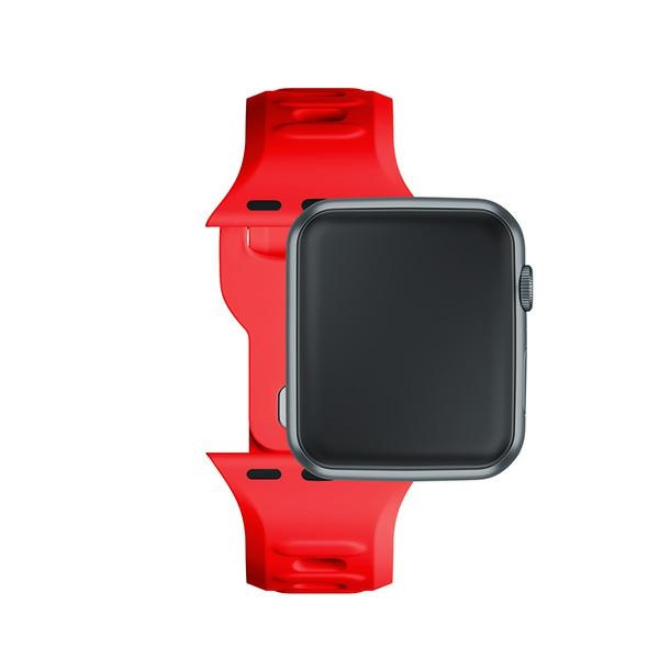 3MK Silicone Watch Strap czerwony/red dla Apple Watch 38/40/41mm