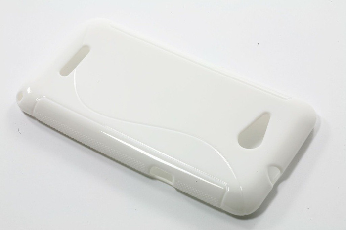 Cover S-Line Sony Xperia E4G WHITE Silicone Case