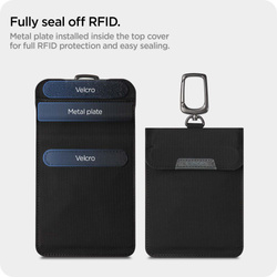 Faraday Cage Spigen Pouch Keyless Rfid Signal Blocker Black