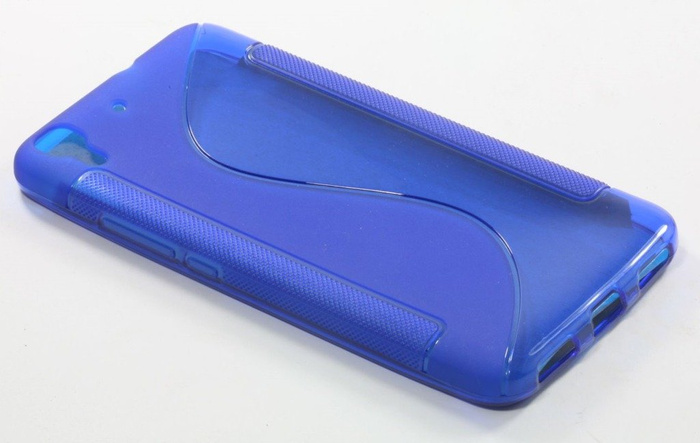 Cover S-Line Huawei Ascend Y6 Blue Silicone Case