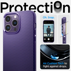 Spigen Liquid Air IPhone 14 PRO MAX DEEP PURPLE