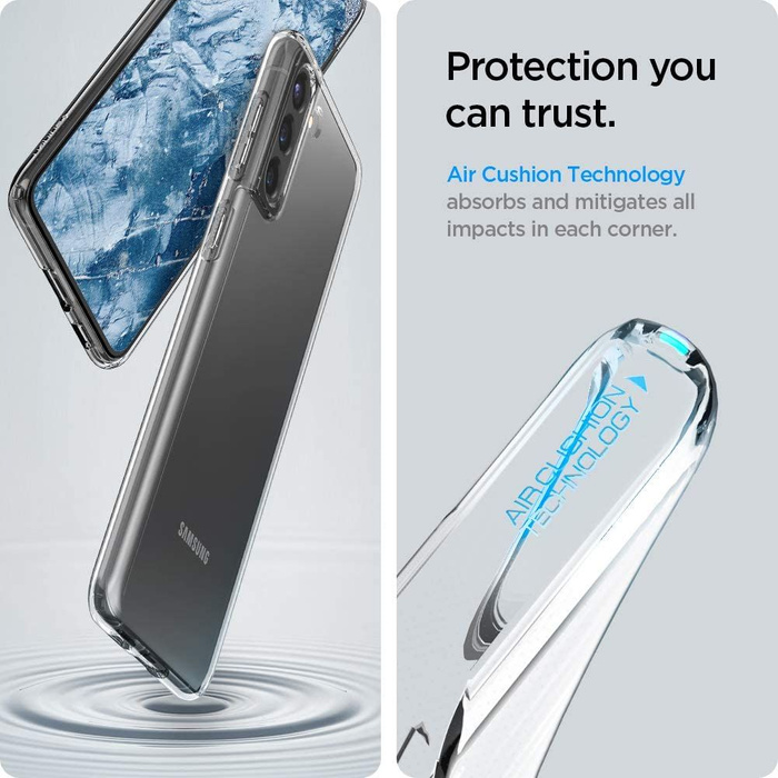 Etui Spigen Galaxy S21 Liquid Crystal Clear Case