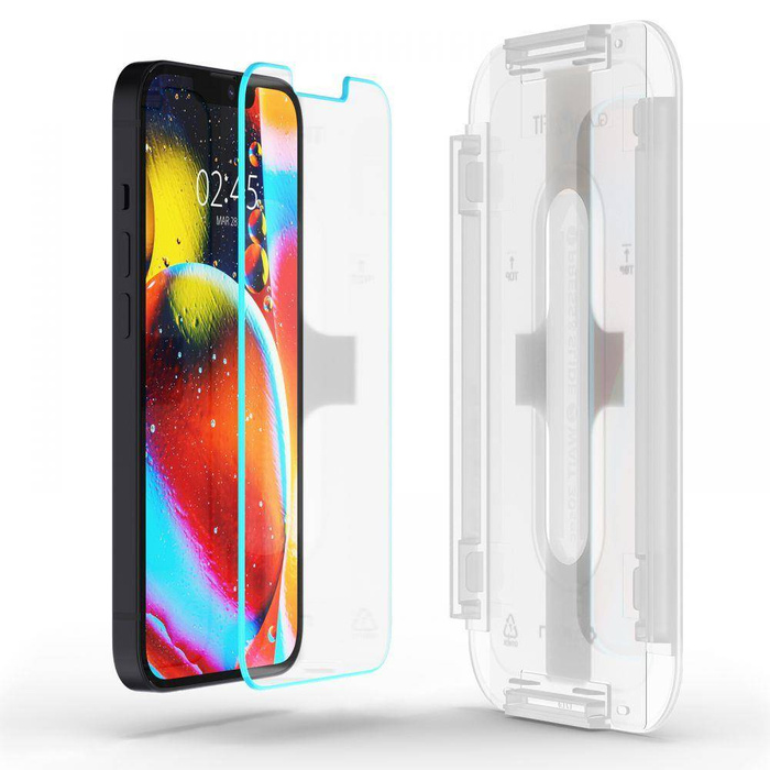 SPIGEN IPHONE 13 MINI GLAS.TR "EZ FIT" TEMPERED GLASS 2-PACK