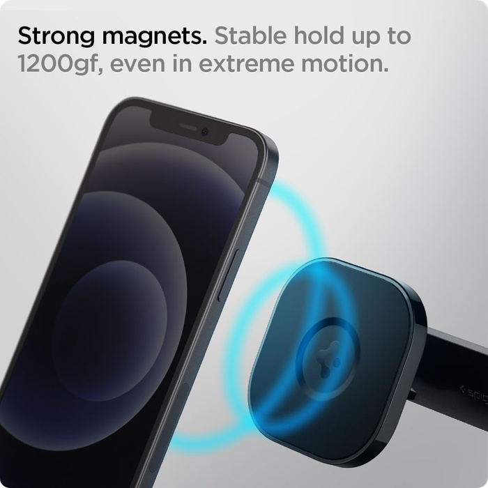 Spigen ITS12 Magnetic Uchwyt Do Kratki Magsafe Vent Car Mount Black