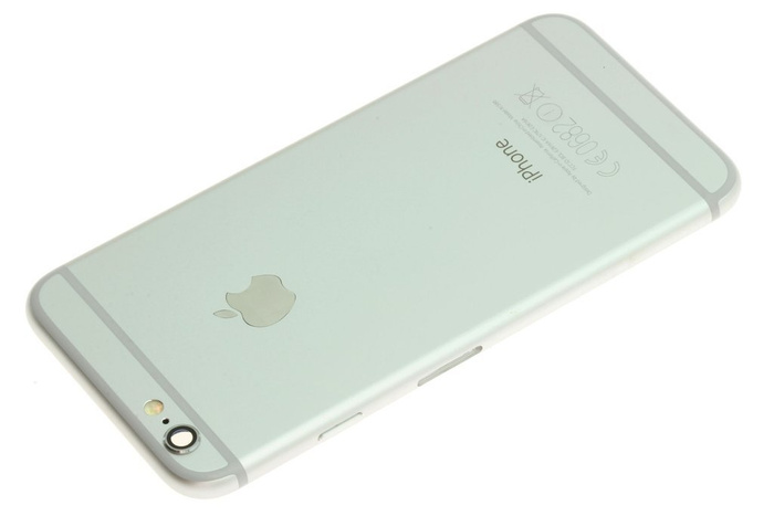 Oryginalny Korpus Obudowa Klapka Baterii APPLE iPhone 6 GNIAZDO A1586 Silver NOWY