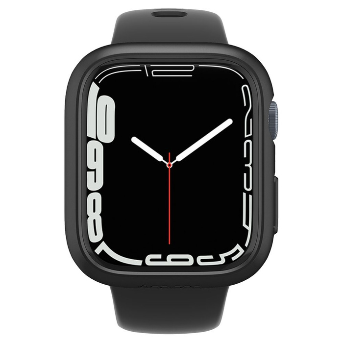 Etui SPIGEN Thin Fit Apple Watch 6 7 8 9 45mm Czarne