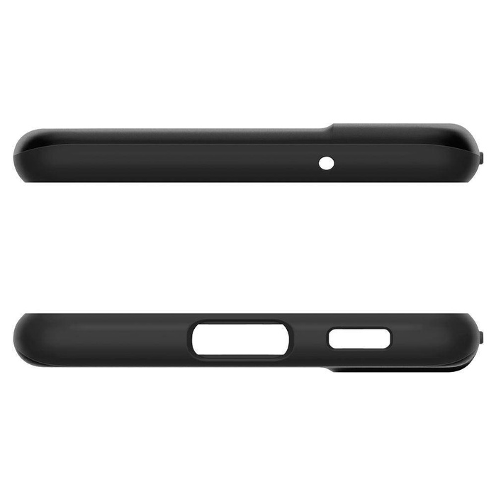 SPIGEN Samsung Galaxy S21 FE Thin Fit ETUI Czarne + Szkło