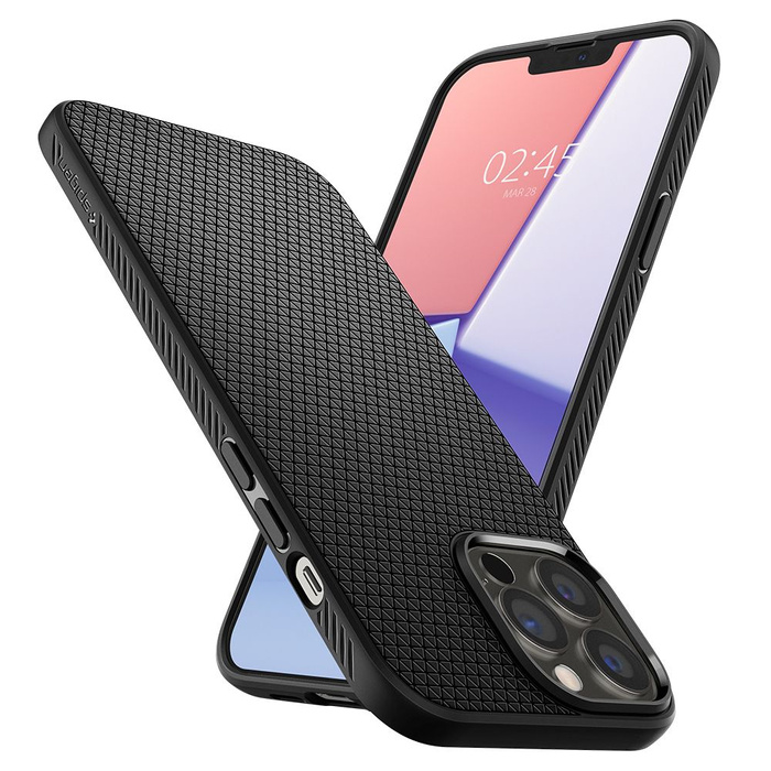 SPIGEN Iphone 13 Pro Max Liquid Air Matte Black Case