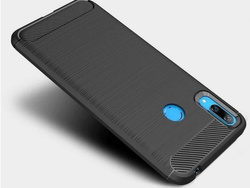  Case Huawei Y6 2019 Carbon Silicone