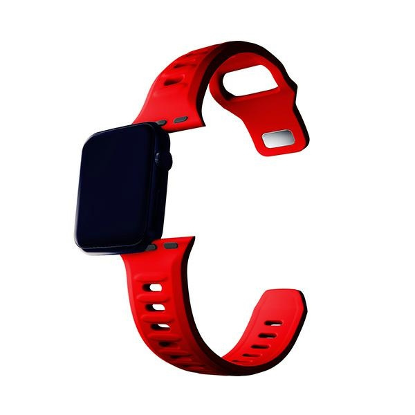 3MK Silicone Watch Strap czerwony/red dla Apple Watch 38/40/41mm