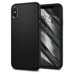 Etui SPIGEN iPhone X/XS Liquid Air Czarne Case 