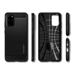 Etui SPIGEN Rugged Armor Samsung Galaxy S20 Plus Matte Black Czarne Case
