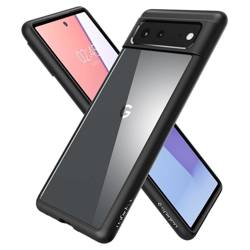 Etui SPIGEN Ultra Hybrid Google Pixel 6 ETUI Matte Black Case